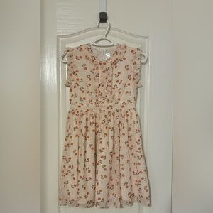 Kids Fashion Nova Floral Beige Dress